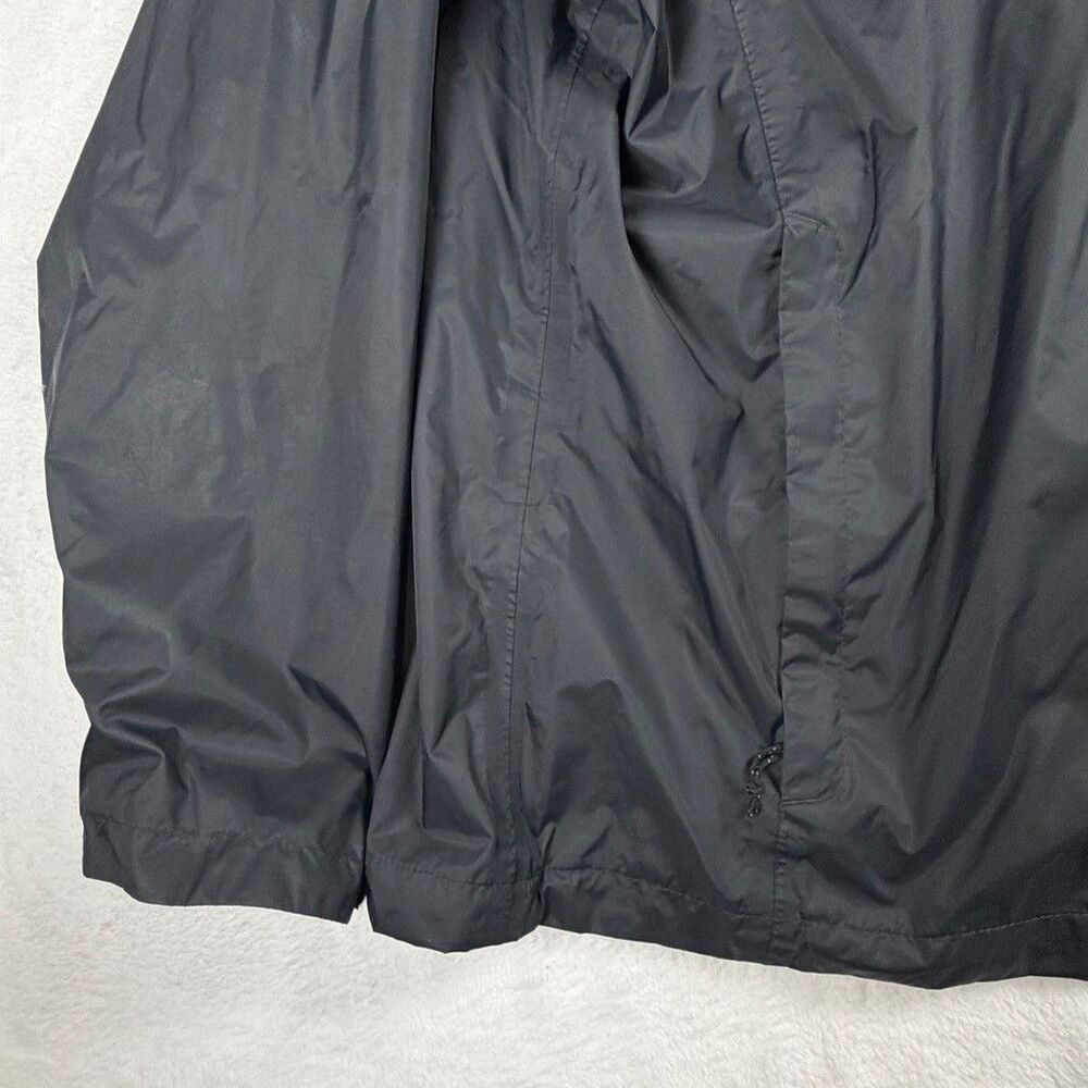 Columbia Omni-Tech Rain Jacket Mens XXL Black Hooded Waterproof Shell - Picture 3 of 11